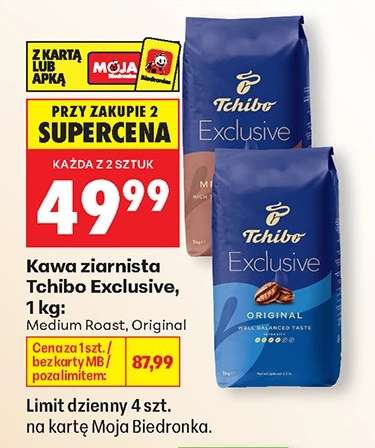 Kawa ziarnista Tchibo Exclusive , 1 kg