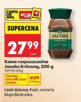 Kawa rozpuszczalna Jacobs Krönung, 200 g