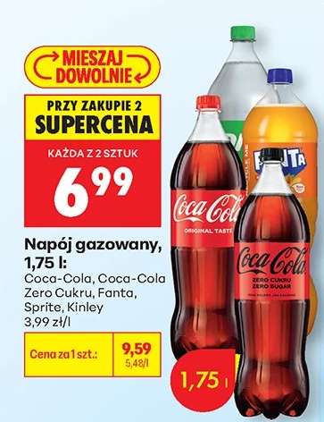 Napój gazowany, 1,75 l