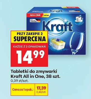 Tabletki do zmywarki Kraft All in One 38 szt
