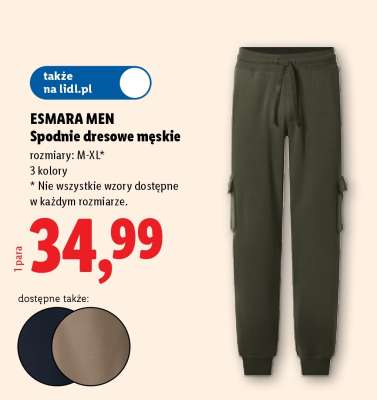 Esmara men Spodnie dresowe męskie