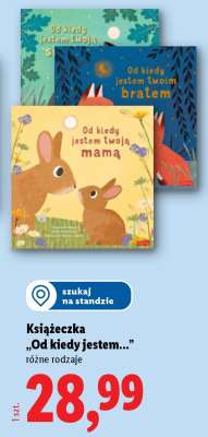 Książeczka „Od kiedy jestem...”