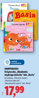 HARPERKIDS Książeczka „Akademia mądrego dziecka” lub „Basia”