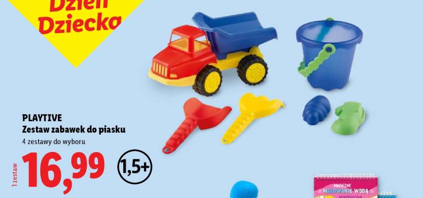Playtive Zestaw zabawek do piasku