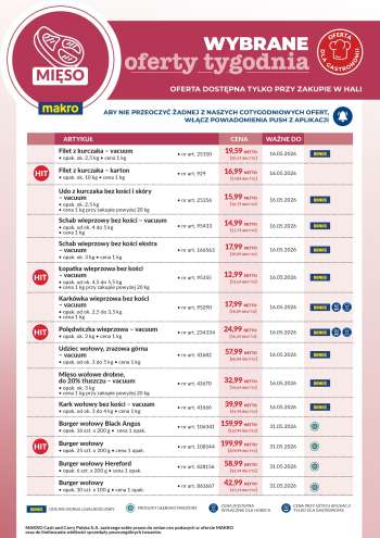 Gazetka Makro - 11.05.2026 - 16.05.2026.