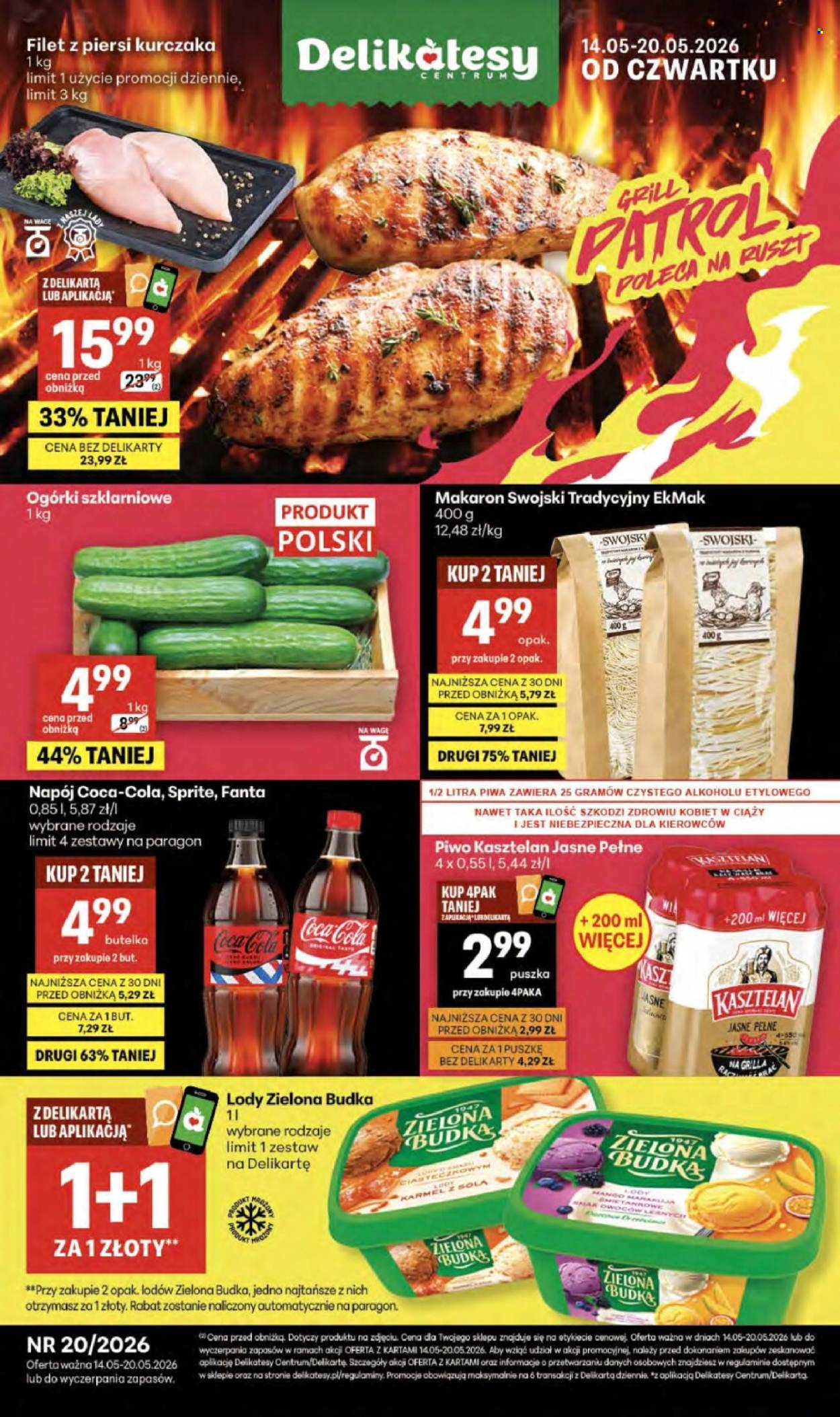 Gazetka Delikatesy Centrum - 14.05.2026 - 20.05.2026. Strona 1