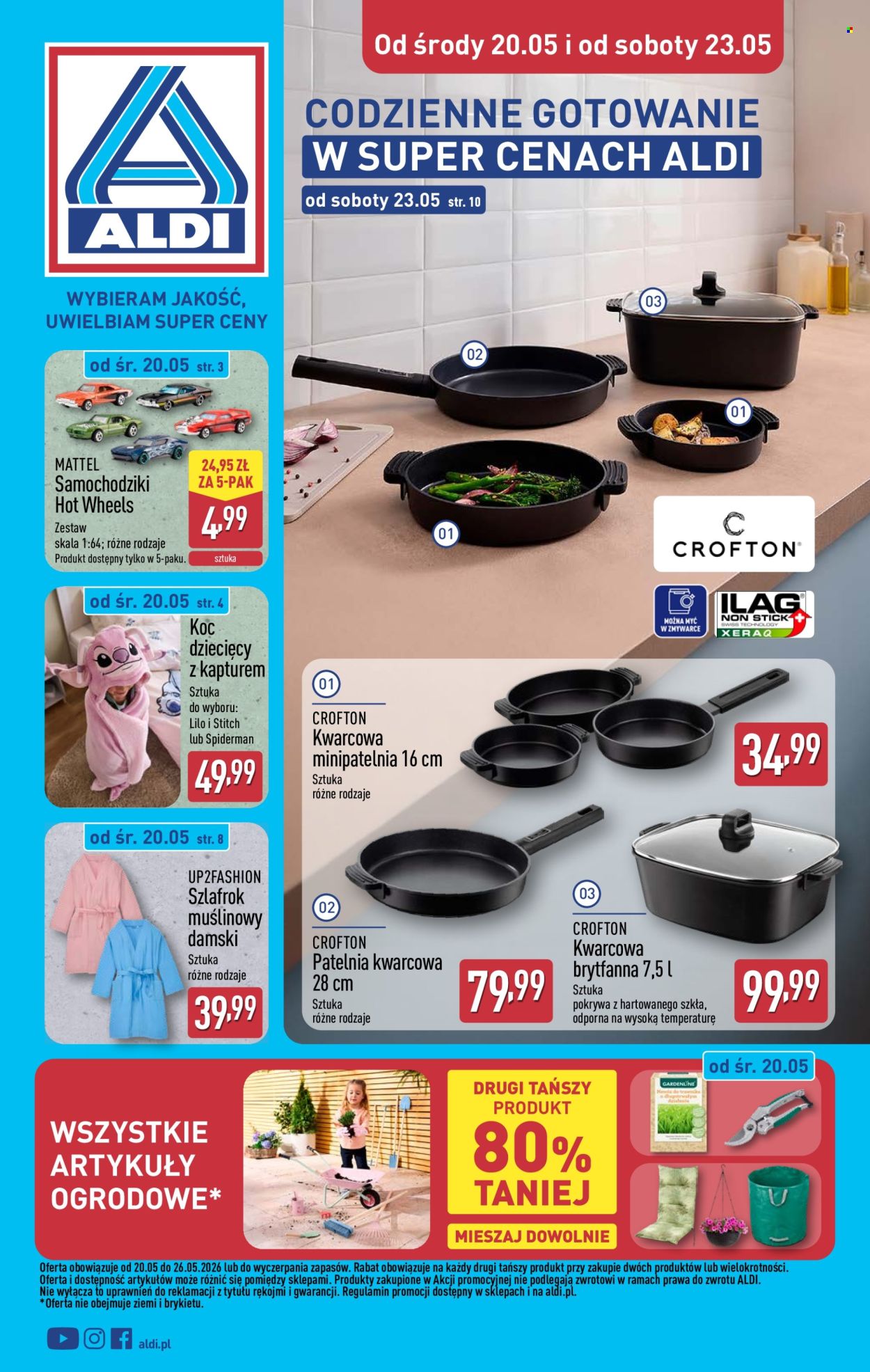 Gazetka ALDI - 20.05.2026 - 23.05.2026. Strona 1