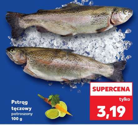 Pstrąg tęczowy patroszony 100 g