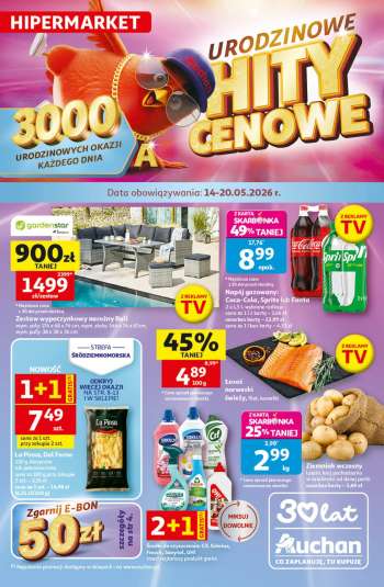 Gazetka Auchan - 14.05.2026 - 20.05.2026.
