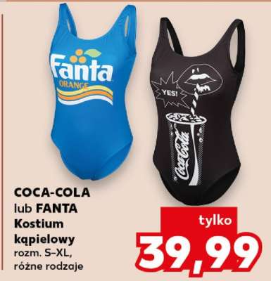 COCA-COLA lub FANTA Kostium kąpielowy