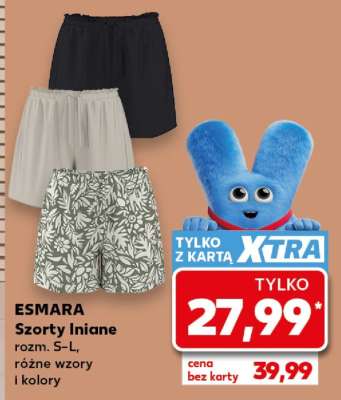 ESMARA Szorty lniane