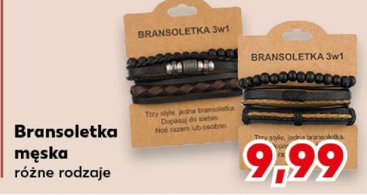 Bransoletka męska