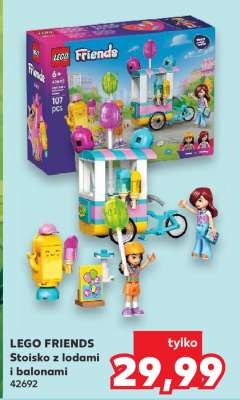 LEGO FRIENDS Stoisko z lodami i balonami