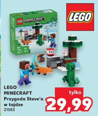 LEGO MINECRAFT Przygoda Steve’a w tajdze