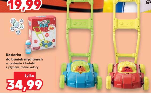 Kosiarka do baniek mydlanych