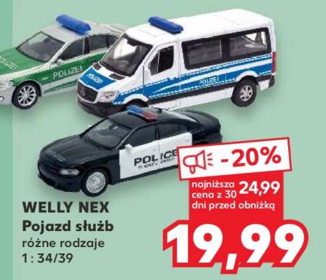 WELLY NEX Pojazd służb