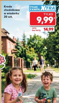 Kreda chodnikowa w wiaderku 20 szt.