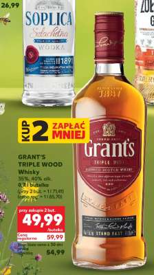 GRANT'S TRIPLE WOOD Whisky