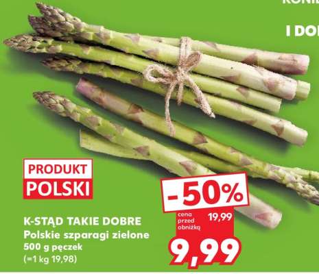 Polskie szparagi zielone