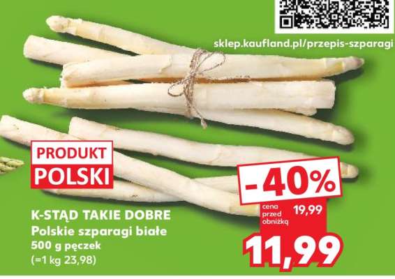 K-STAŃ TAKIE DOBRE Polskie szparagi białe
