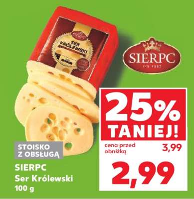 SIERPC Ser Królewski 100 g