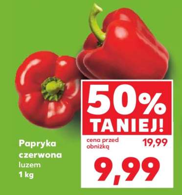 Papryka czerwona luzem 1 kg