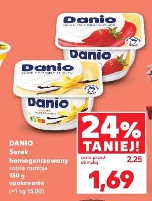 DANIO Serek homogenizowany