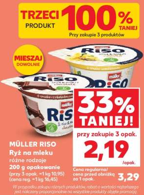 MÜLLER RISO Ryż na mleku różne rodzaje