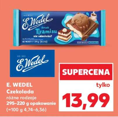 E. WEDEL Czekolada