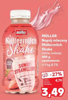MÜLLER Napój mleczny Müllermilch Shake