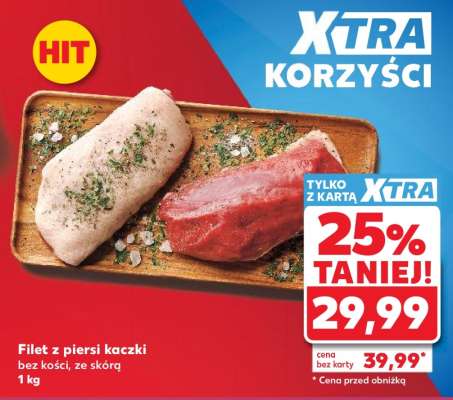 Filet z piersi kaczki