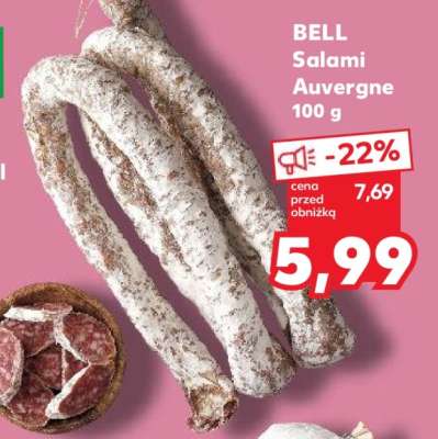 BELL Salami Auvergne 100 g