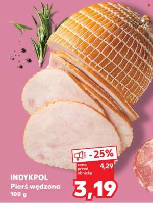 INDYKPOL Pierś wędzona 100 g