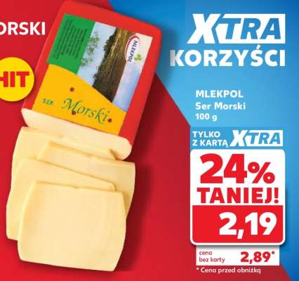 MLEKPOL Ser Morski 100 g