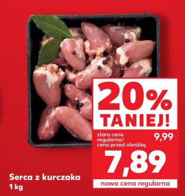 Serca z kurczaka 1 kg
