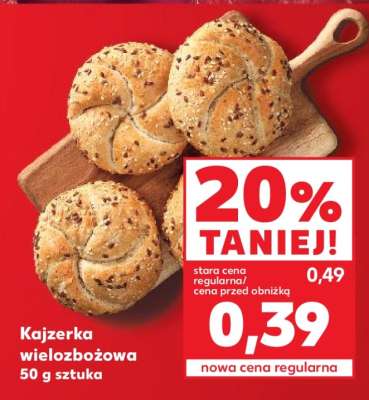 Kajzerka wieloziarnista 50 g sztuka