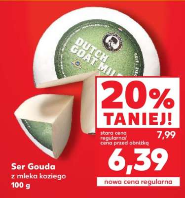 Ser Gouda z mleka koziego 100 g