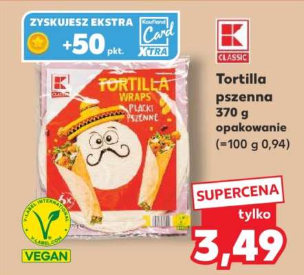 Tortilla pszenna