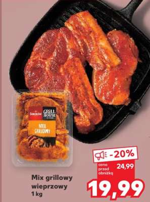 Mix grillowy wieprzowy 1 kg