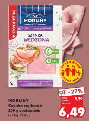 MORLINY Szynka wędzona