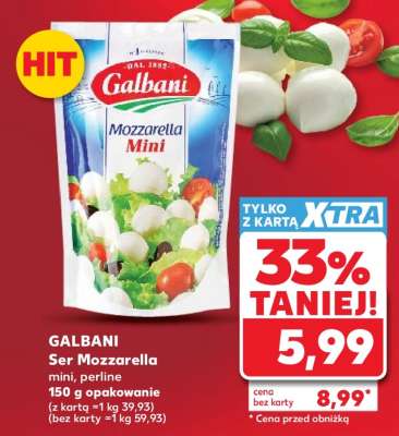 GALBANI Ser Mozzarella mini, perline