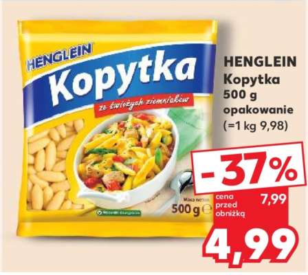 HENGLEIN Kopytka 500 g opakowanie