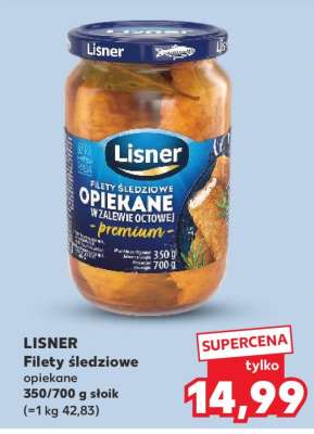 LISNER Filety śledziowe opiekane