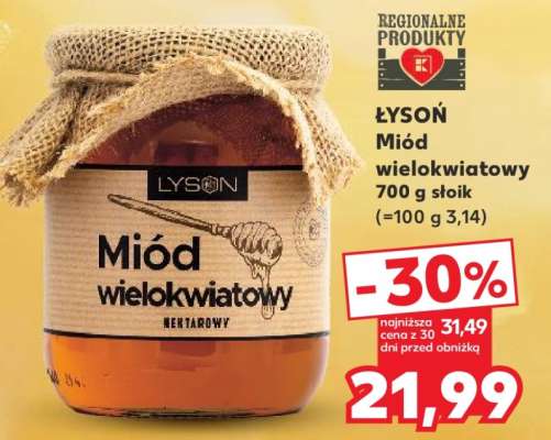 ŁYSOŃ Miód wielokwiatowy