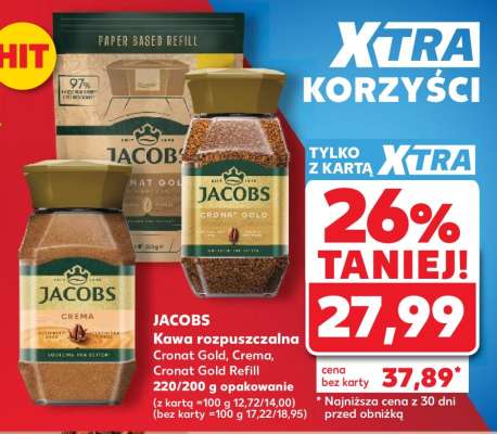JACOBS Kawa rozpuszczalna Cronat Gold, Crema, Cronat Gold Refill