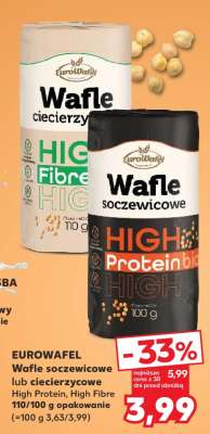 EUROWAFEL Wafle soczewicowe lub ciecierzycowe
