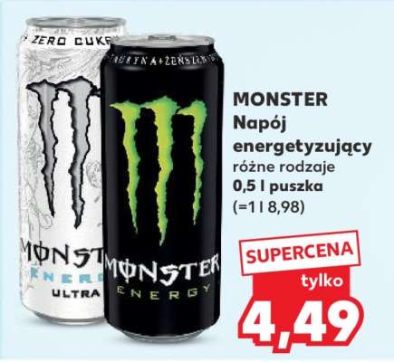 MONSTER Napój energetyzujący