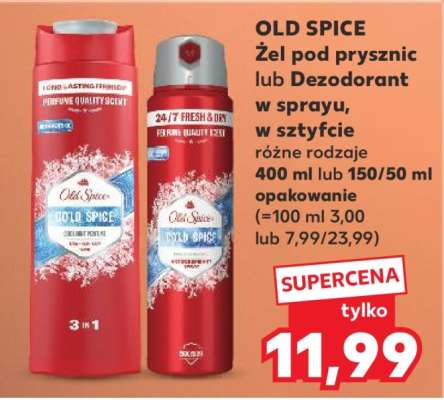 OLD SPICE Żel pod prysznic lub Dezodorant w sprayu, w sztyfcie