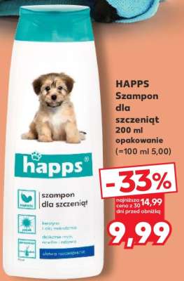HAPPS Szampon dla szczeniąt 200 ml opakowanie