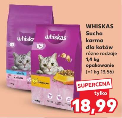 WHISKAS Sucha karma dla kotów